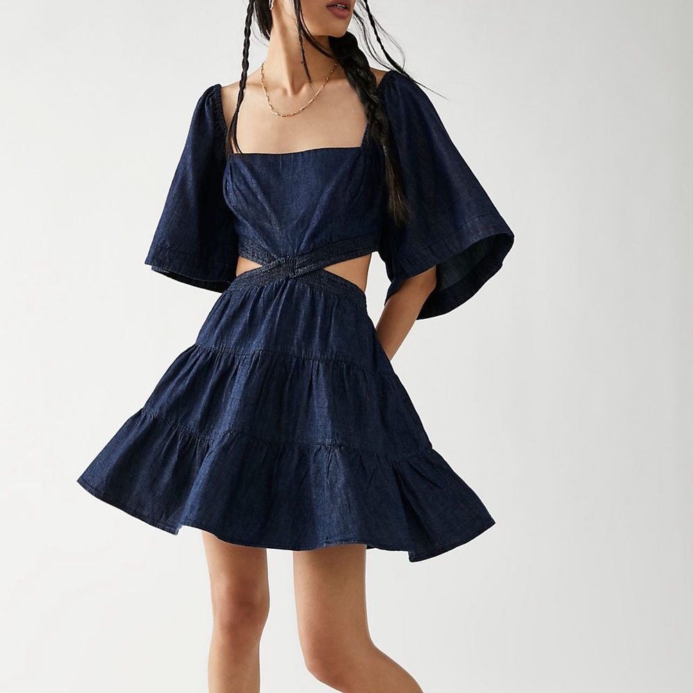 Free People Cutout Dress